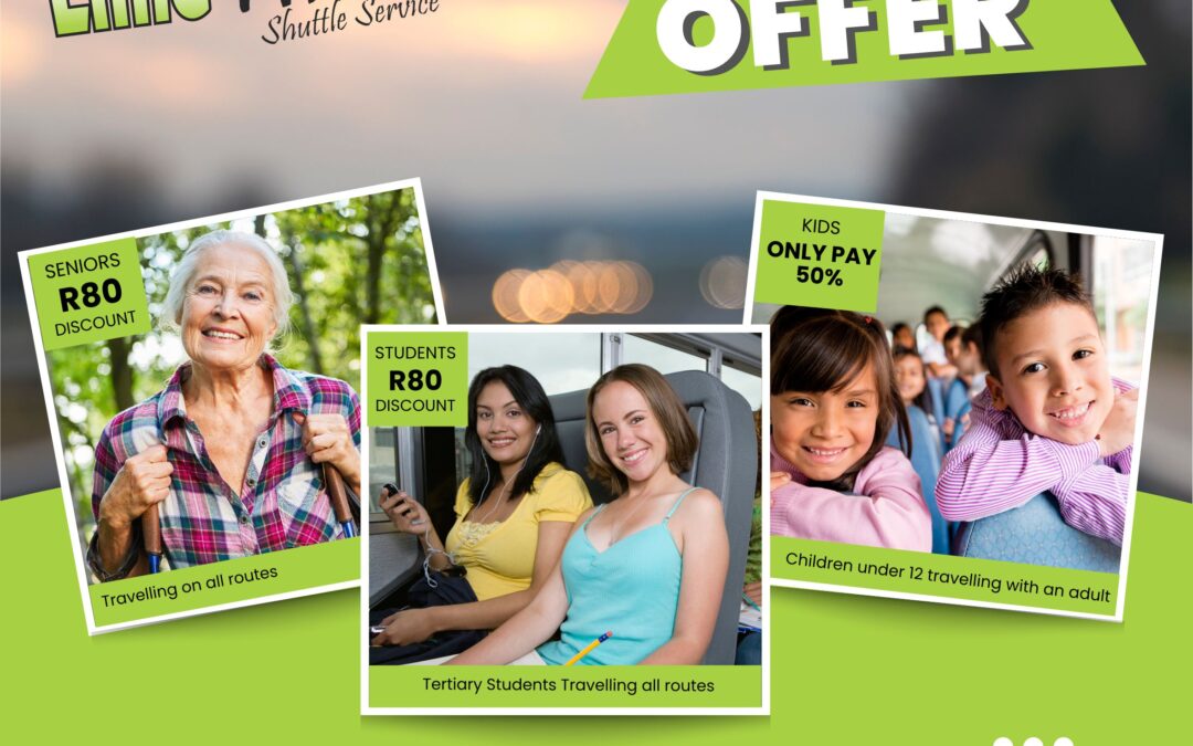 Kroonstad Shuttle Service: Pick-Up Point, Times & Destinations