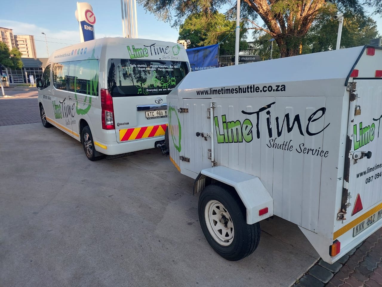 Vanderbijlpark Shuttle Service Vanderbijlpark shuttle service pick-up point at KFC Vaal Mall